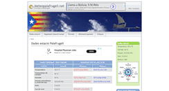 Desktop Screenshot of meteopalafrugell.net